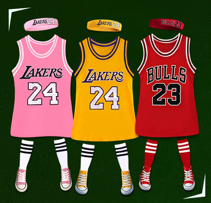 

Dropshipping Cheap High Quality Quick Dry Fashion FOR Adults and children Basketball Jersey Dresses, Custom color