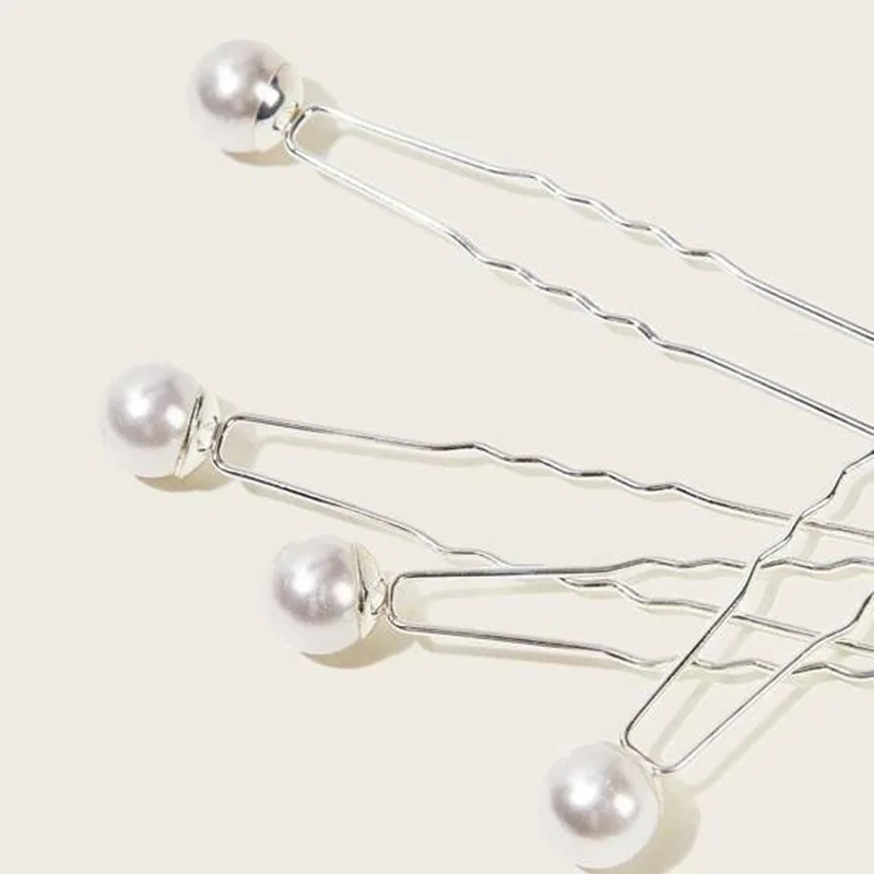 
New wedding Hair Various Size Pearl U-shaped hair hair fork 