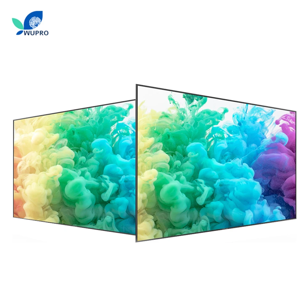 

Wupro Enhance gain 120inch /100inch Projection Screens Pet Crystal Ust 16:9 Alr Ambient Light Rejecting Projection Screen