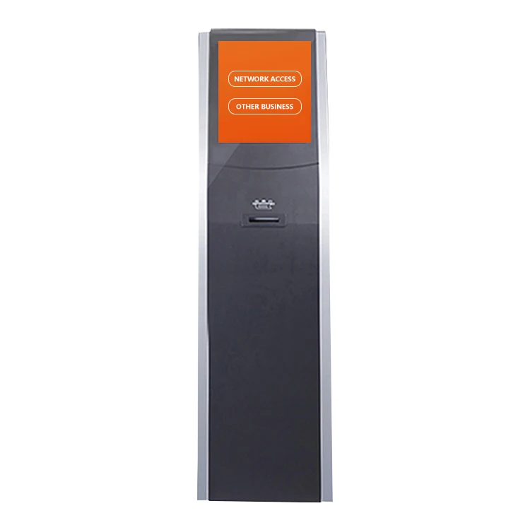 
17/19 inch token number machine wireless queue management with touch screen for hospital/bank 