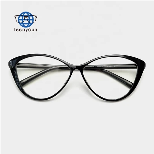 

Teenyoun Arrival Popular Designer Fashion Glasses Retro Cat Eyewear Lens Optical Frame For Female