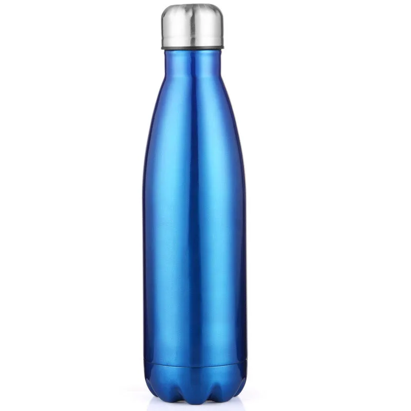 

Hot Sales Eco-friendly sports cola shaped Vacuum flask Outdoor Travel Insulated Stainless Steel water bottle, Customized color