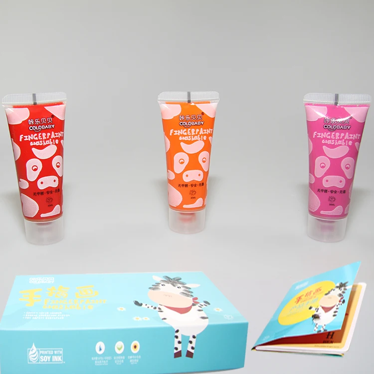 
High quality Non-Toxic kid finger paint at wholesale price 