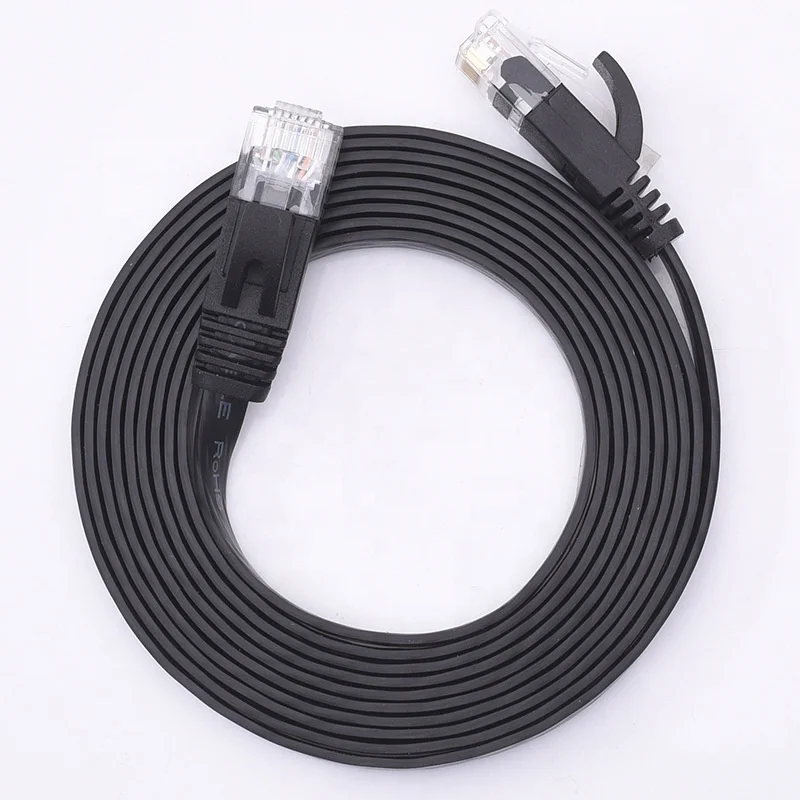 

Specialized in cat6 ethernet cable flat network cables utp cat6 patch cord 1m Computer cable with Rj45 Connectors