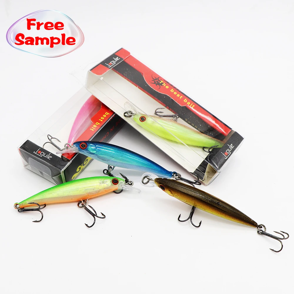 

Free Samples Manufacture Topwater Fishing Tackles Sinking Minnow Bait Fishing Lures, Vavious colors