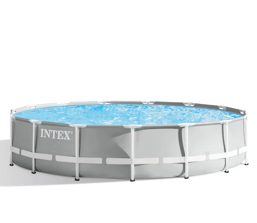 

Intex Swimming Pool 26724 15FT X 42IN PRISM FRAME PREMIUM POOL SET Frame Pool & Accessories Above Ground