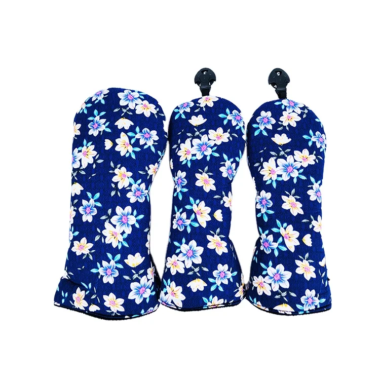 

Factory Direct Price Custom PU Golf Wood Cover Golf Headcovers, Picture shows
