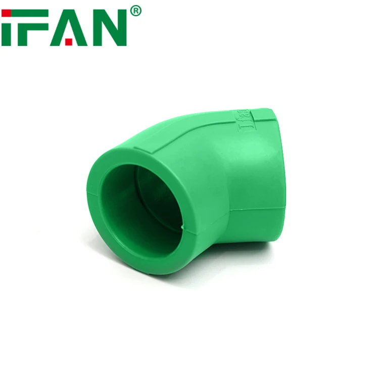 

IFAN Certificate ISO PPR Pipe Fitting L20 Easy Assemble Equal Pipe Fittings PPR Elbow