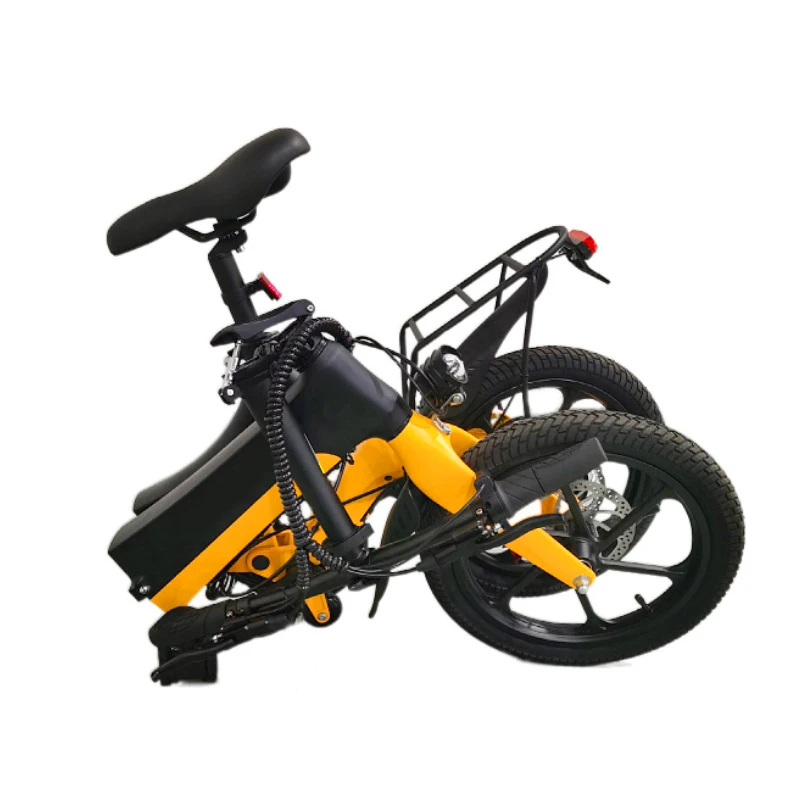 

China factory direct sale 16*1.75 inch aviation aluminum alloy 250w electric assist folding bicycle 2022