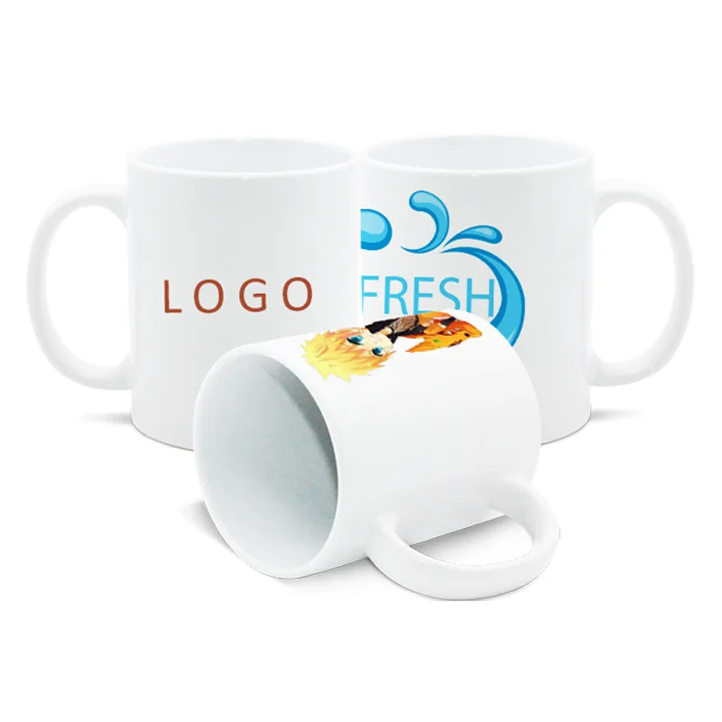 

Sinyoo Custom Promotional Gift Blank Ceramic Sublimation Coffee Mugs Reusable DIY Valentine Gift Ceramic Cups Mugs