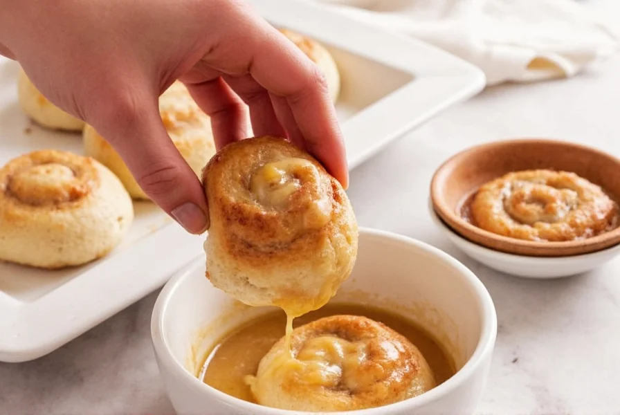 Assortment of cinnamon buns showing different filling variations and textures