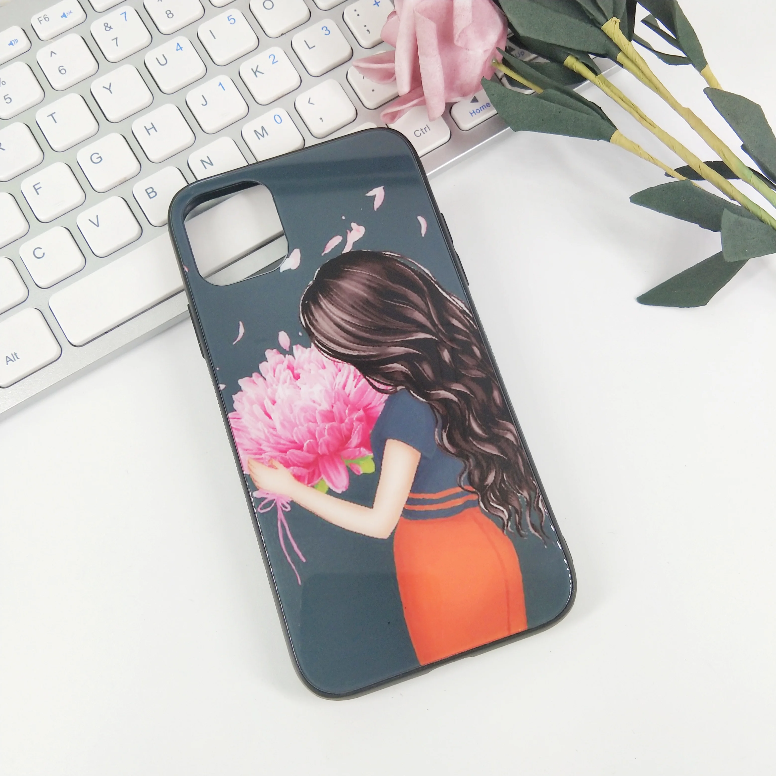 

Custom Sublimation Phone Case Blank 2D Glass TPU Phone Case For Redmi Note10pro