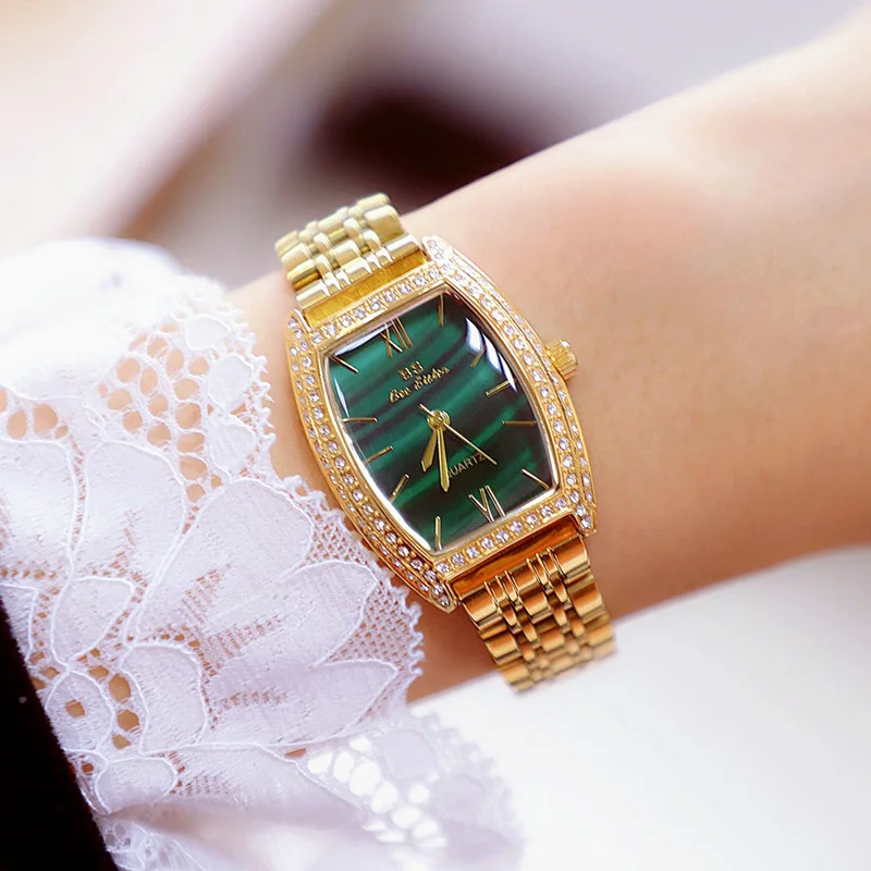 

Wholesale BS Bee Sister Women's Watches Luxury Brand Lady Wristwatches Jewelry Watches Women Dress Rhinestones Watches