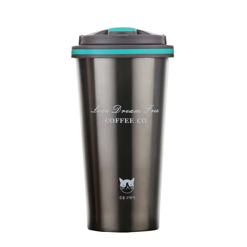 

500ml Stainless Steel Vacuum Flasks Travel Cups Thermo Mug