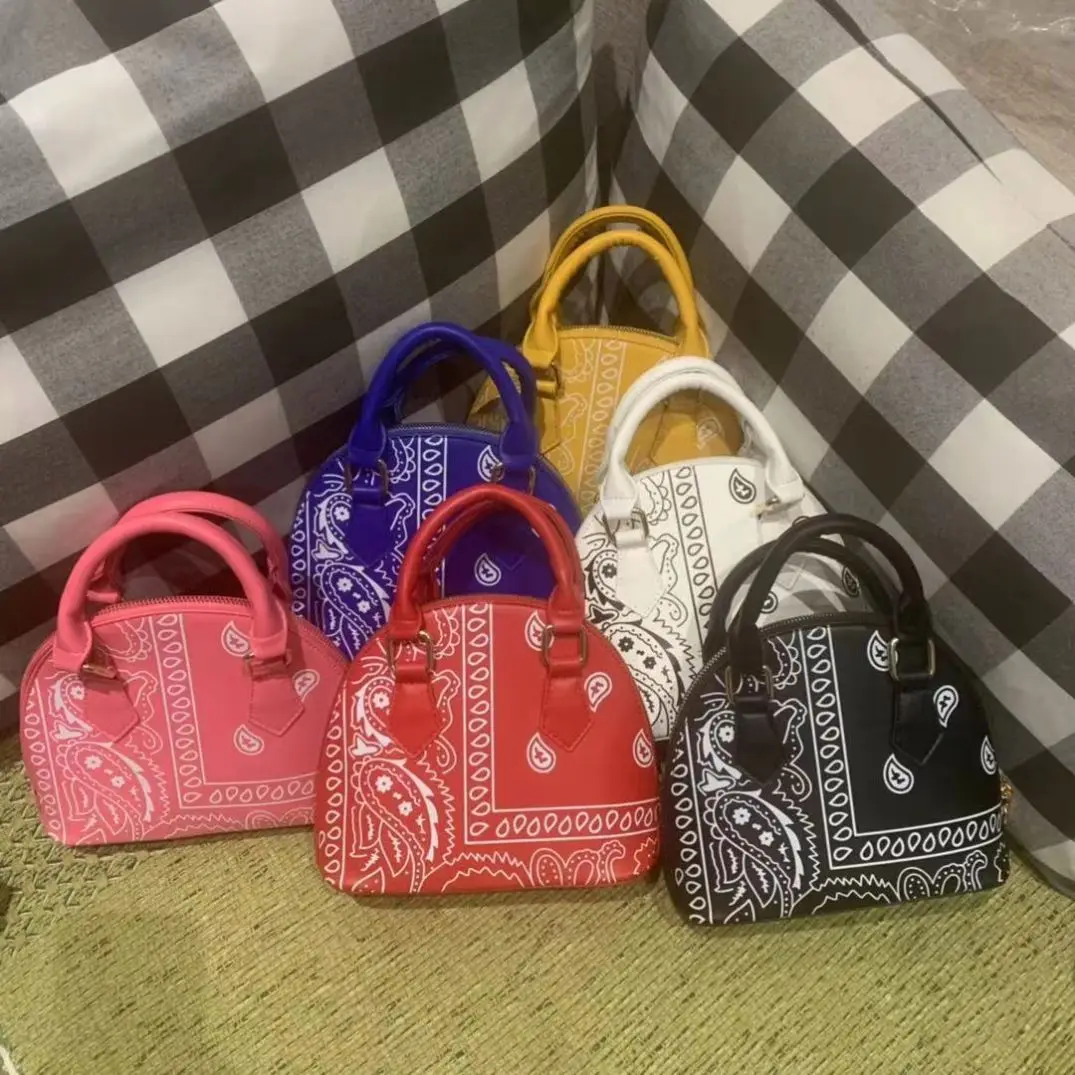 

2021 summer New arrivel bandana purse and handbag set fashion bandana purse set