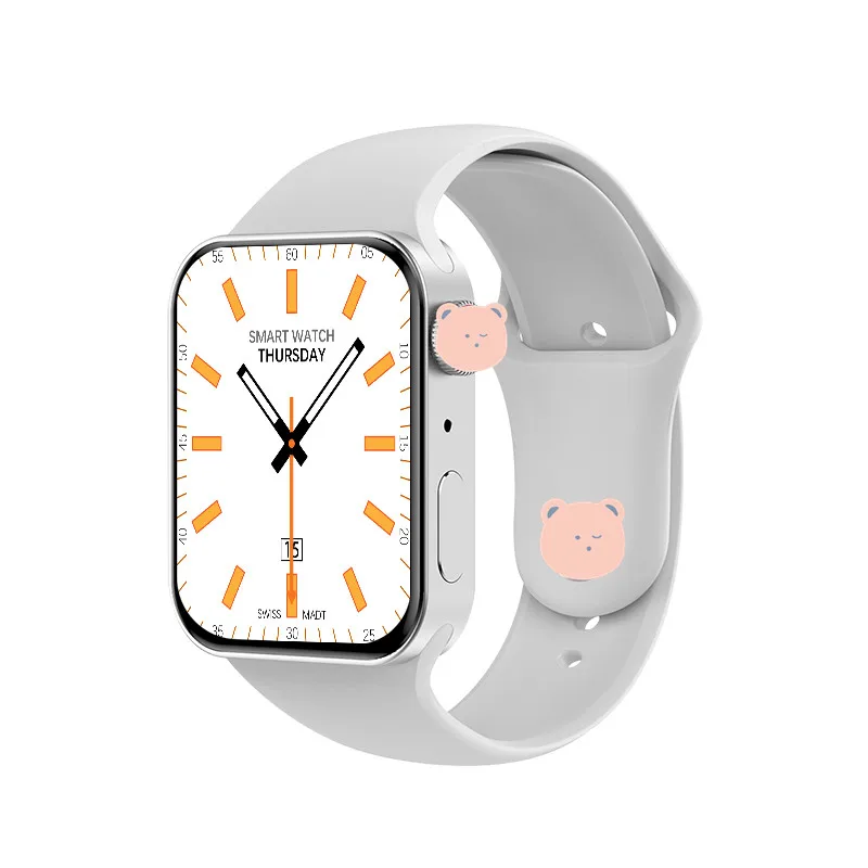 

2021 Newest IWO Z36 Smart watch Series 7 Wireless Charger 1.75'' Full Touch Screen DIY Watch Face Blood Pressure Smartwatch