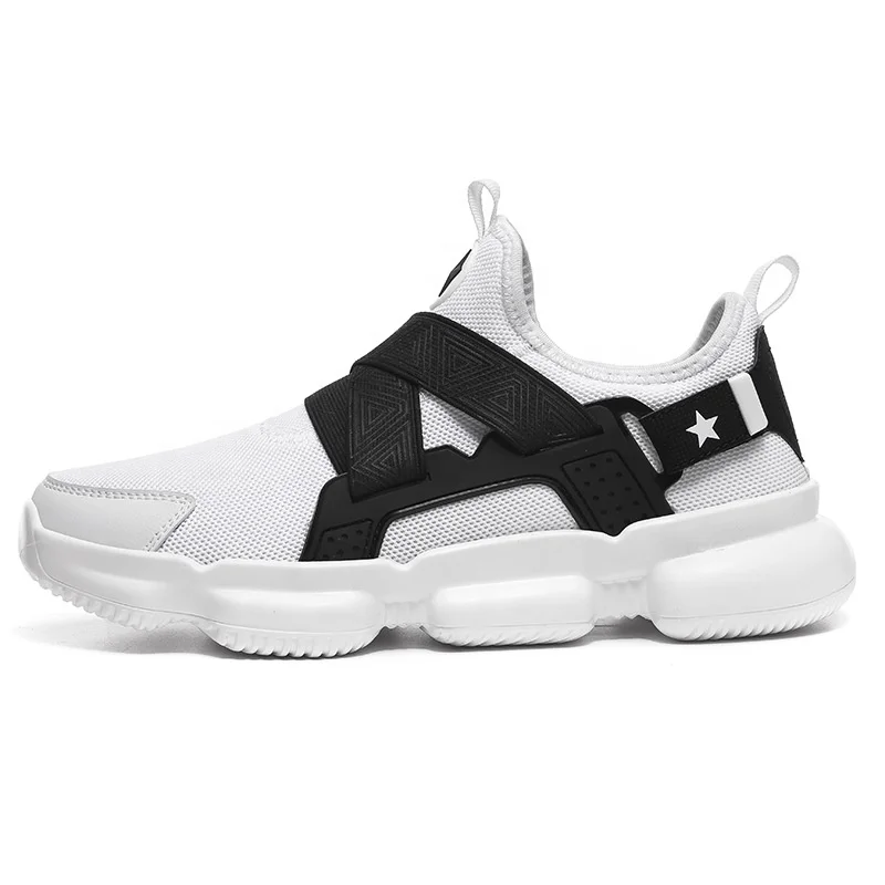 

Direct footwear manufacturer wholesale slip-on walking jogging sneakers casual shoes for men, 4 color ways