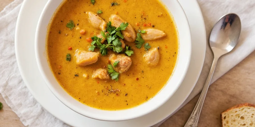 Comparison chart of the top 7 spices for chicken soup