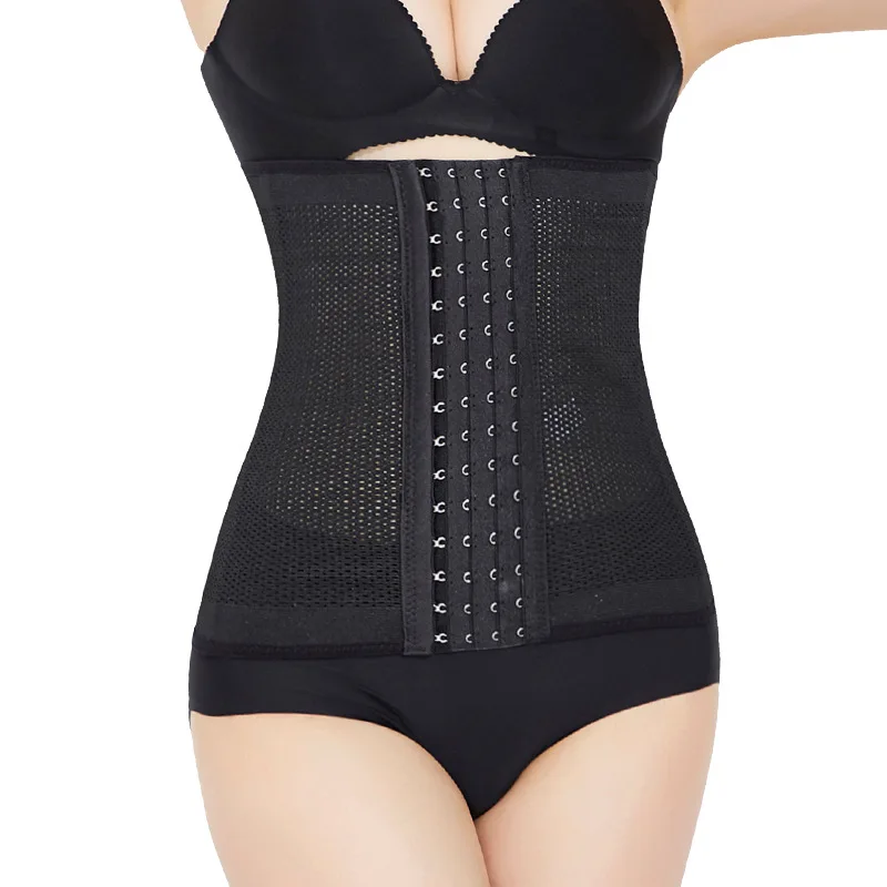 

Wholesale 2021 new style AliExpress hot postpartum tight mesh breathable clear corset