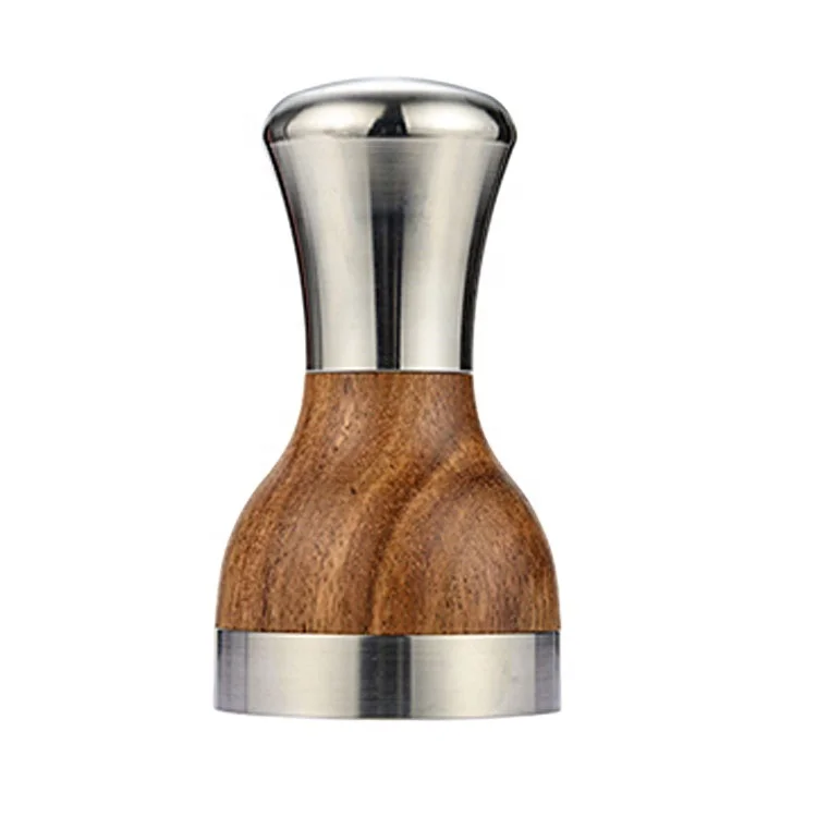 

New Design Espresso Coffee Tamper Coffee Needle Tamper Wood 51mm 53mm 58mm