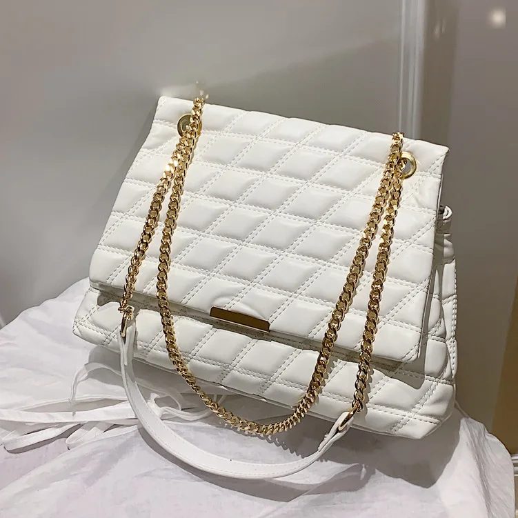 

W1 2020 new French style wave bag Lingge messenger bag