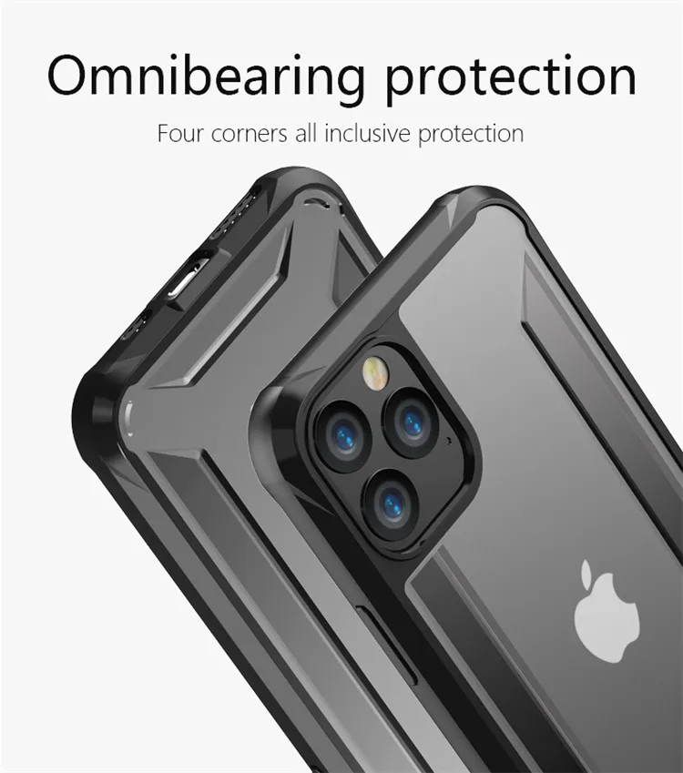 New For iPhone 11 Pro Max Case Hard Shock Proof Cover Hybrid Armor Case