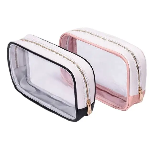 

Wholesale Mini Transparent Women Cosmetic Bag Pvc Makeup Pouch