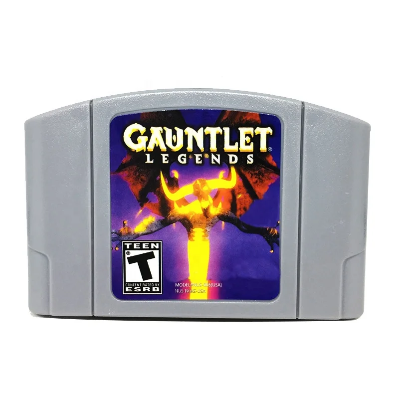 

In Stock USA Version English Language Retro Video Games Cards N64 Games Gauntlet Legends