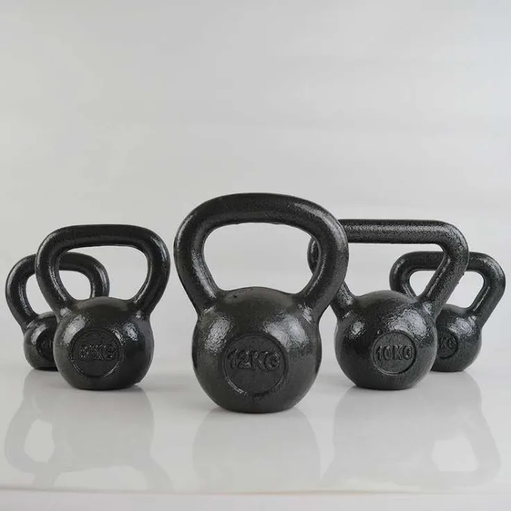 
Multi color customization of cast iron kettlebells for small home gym fitness equipment 