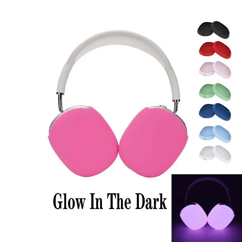 

GLOW in the dark luminous for airpods pro max headphone case silicon for airpod max case