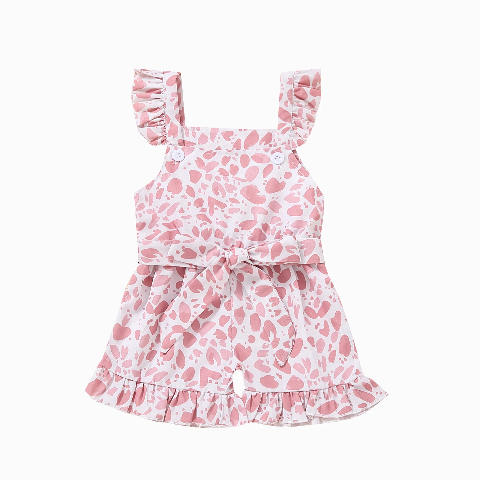 

Sweet Newborn Baby Breathable Sleeveless Bodysuit Hot Selling Romper For Kids Wholesale Pretty Baby Girl Summer Clothing