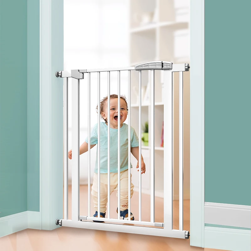 

Baby Safety Gate For Doorways And Stairs Auto Close Door For Kids And Dog Pets Extra Wide Fence Barrier Protection Child Gates