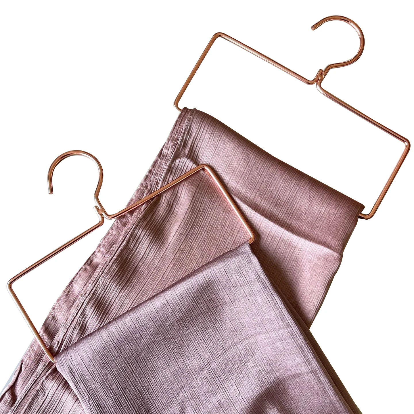 

Hijab Hangers Rose Gold staple rectangle gold-finished hanger sleek Hijab Accessories scarf muslim hijab