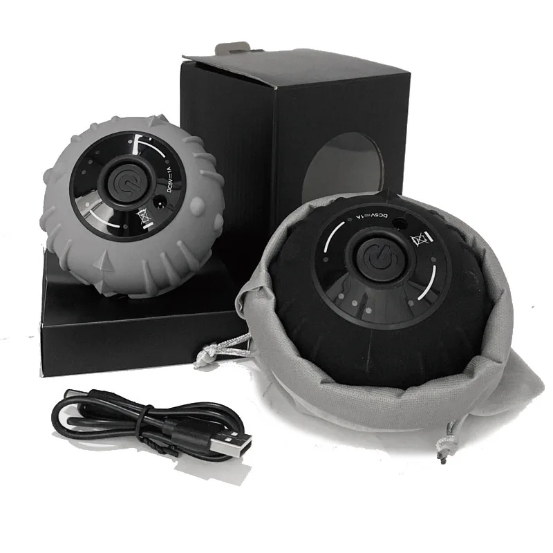 

High Quality Hard PVC Point Spiked Hand Foot Deep Tissue Soft Massage Ball Spiky, Gray/orange/black/etc