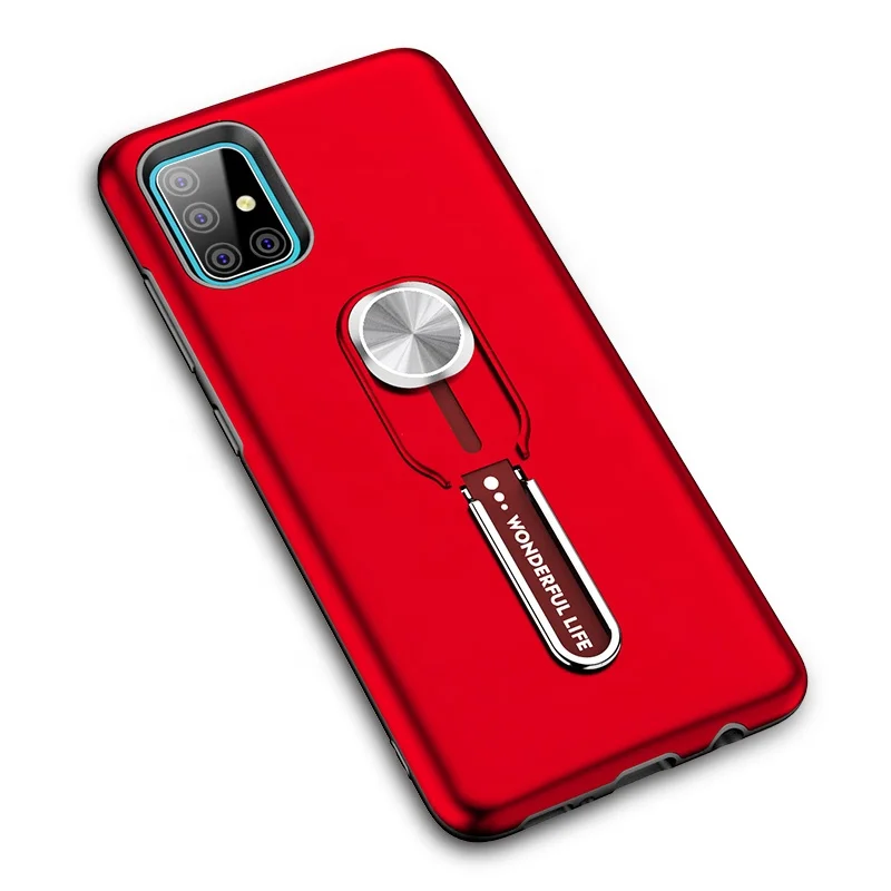 

For Samsung A51 Mobile Phone Case, Military Strong Car Mount Metal Kickstand Cellphone Cover for Samsung A51, Multi colors