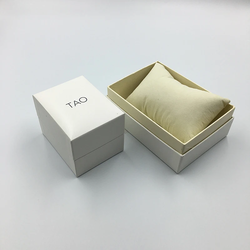 Paper Made Square Smart Watch Box Cardboard Wrist Watch Gift Box With