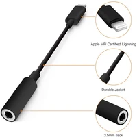 

Audio Adapter For iPhone Xs Max Xr X 8 7 Plus Earphone Headphone Connector OTG Cable For Lightning Splitter Converter