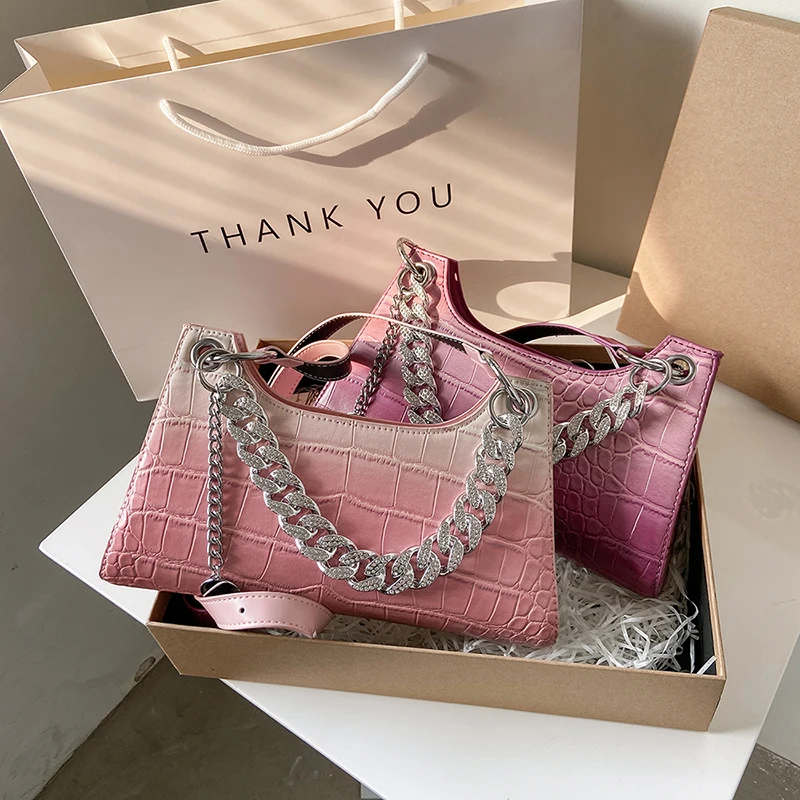 

2021 Latest Lady Underarm Hand Bags Luxury Purses Popular Ladies Handbags For Women