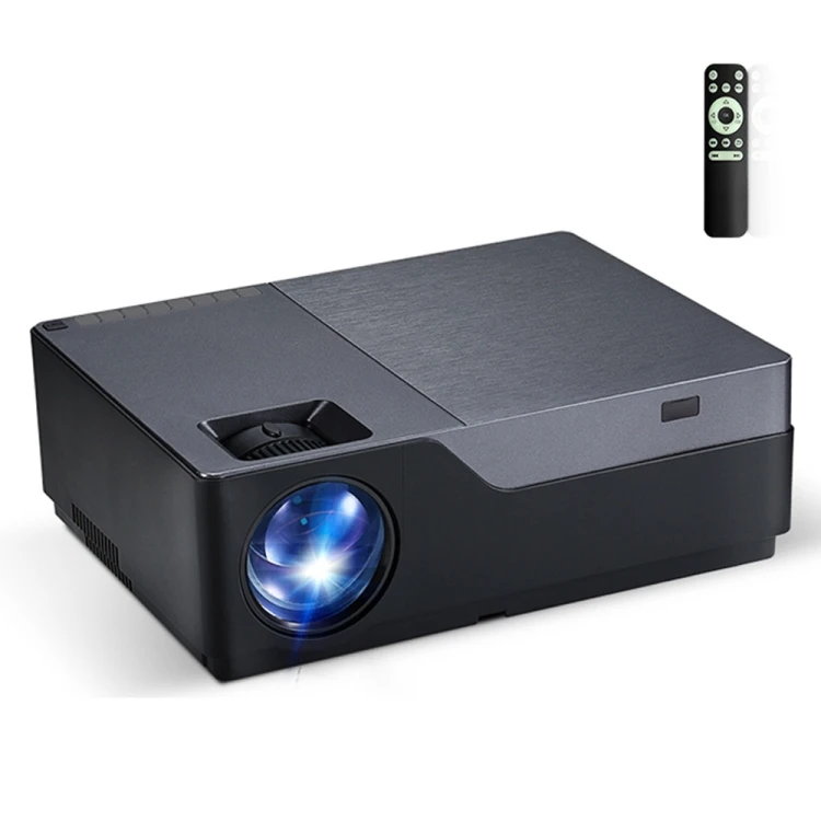 

Hot sale AUN M18 LCD Screen 5500 Lumens Full HD Smart Projector with Remote Control, Black