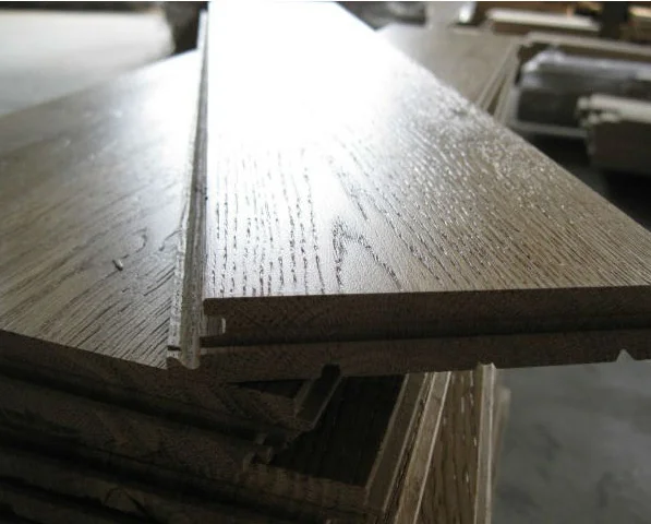 
American White Oak Solid Wood Floor,Click System ABCD Style 