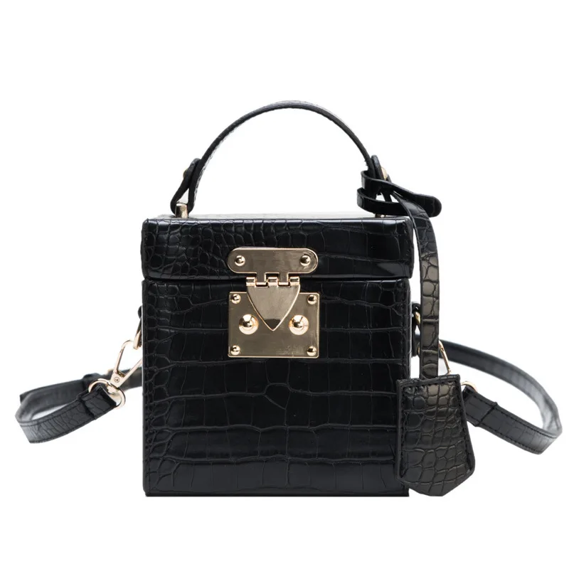 

2021 Hot Sale Girl Hand Bags Crocodile Handbag Crossbody Bags Box Purse Luxury Handbags For Women, Customizable