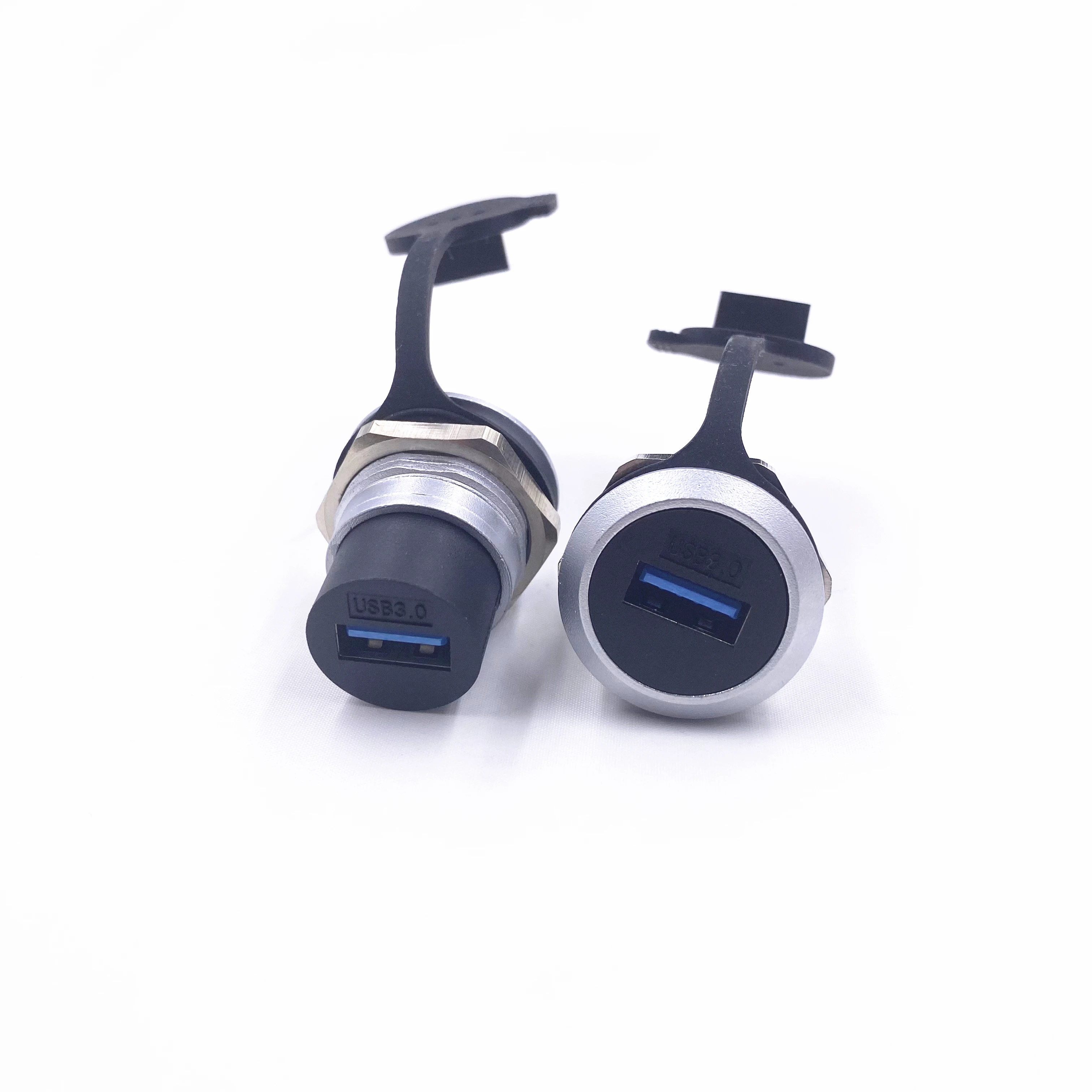 

Straight USB Front Panel Mount Socket Connector Female to Female