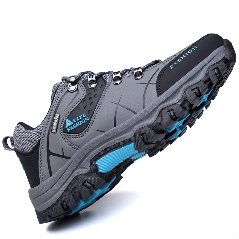 

Fashion Men Non-slip Waterproof Wear-resistant Outdoor Hiking Shoes