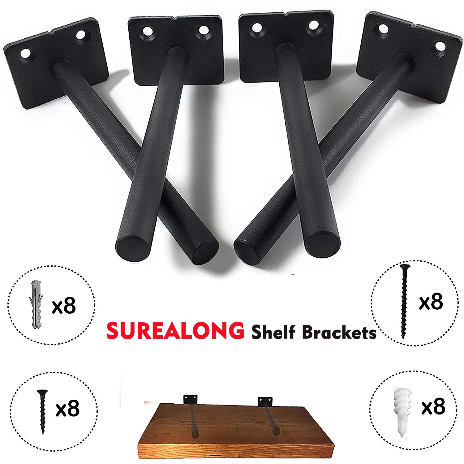Metal Connecting U Shaped Wall Shelf Brackets For Wood Buy U Shaped