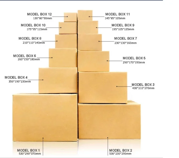 Customized Folding 3 Layer Hard Corrugated Cardboard Box For Shipping