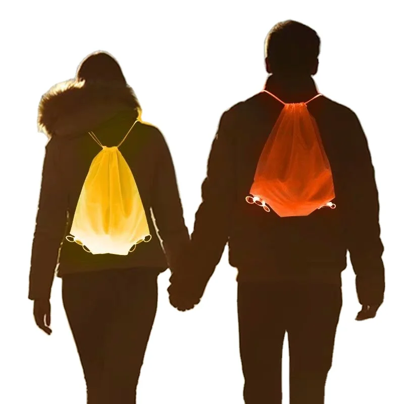

2021 New Arrival Smart Led Backpack Bike Led Backpack Walking Billboards, White