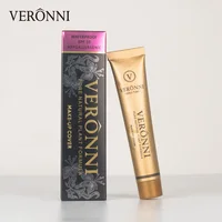 

VERONNI gold tube concealer cover acne marks scar tattoo dark circles skin freckles liquid foundation CosmeticTube Concealer