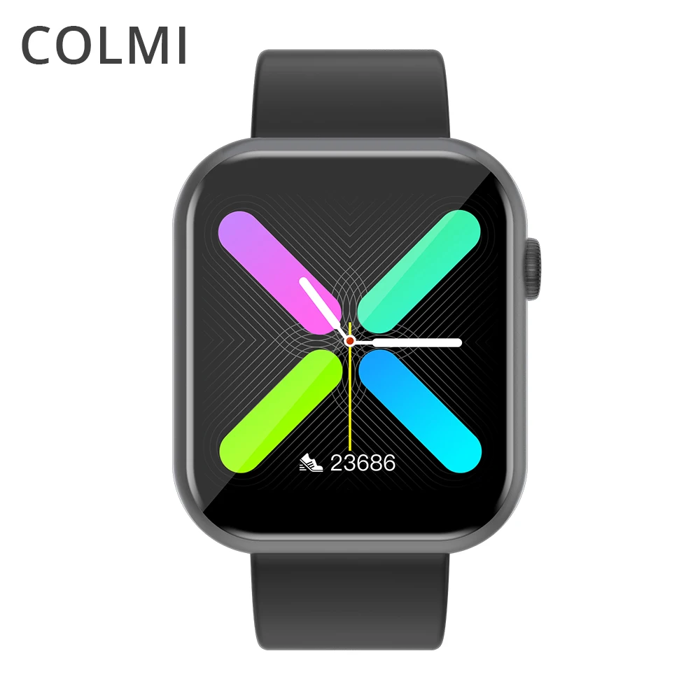 

Colmi P9 Fitness Sport Manufacture of Smartwatch and New Model Men Women2020 Blood Pressure Cheap Smart Watch for Man No Camera