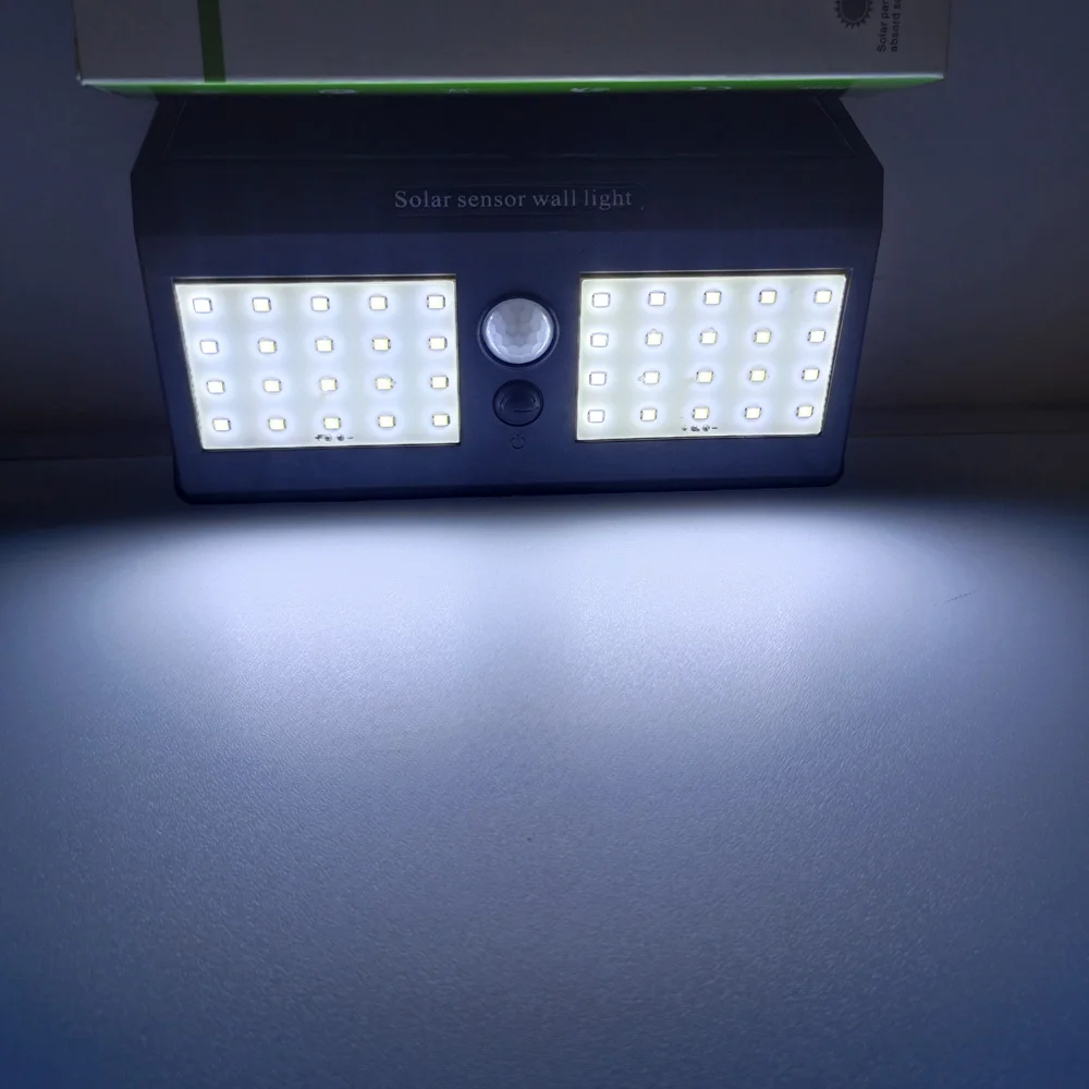 solar wall lamp with motion sensor