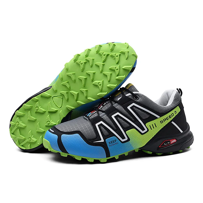 

2021 New High-Quality Men's Shoes Fashion Wear-Resistant Breathable Non-Slip Lightweight Hiking Shoes Men's Sports Shoes, Red;black red;grey green